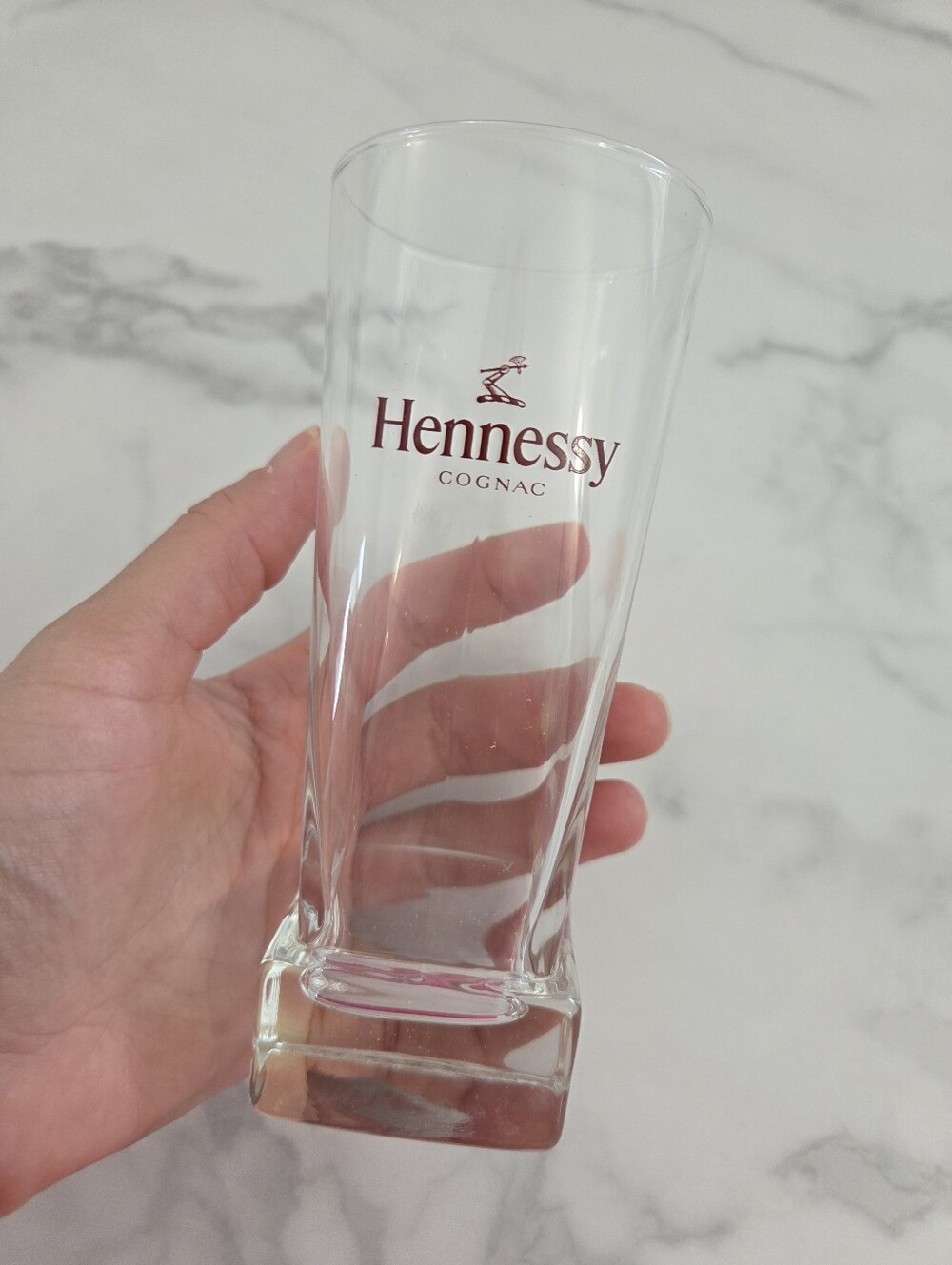Hennessy Cognac Set of 6 Logo Glasses Barware Home Bar - Picture 4 of 14